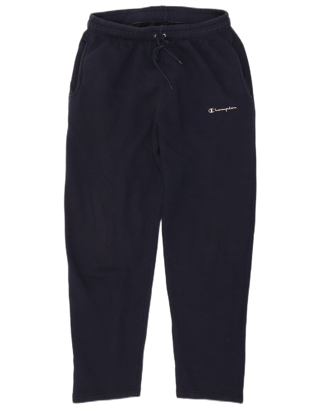 Champion Mens Tracksuit Trousers Medium Navy Blue Cotton