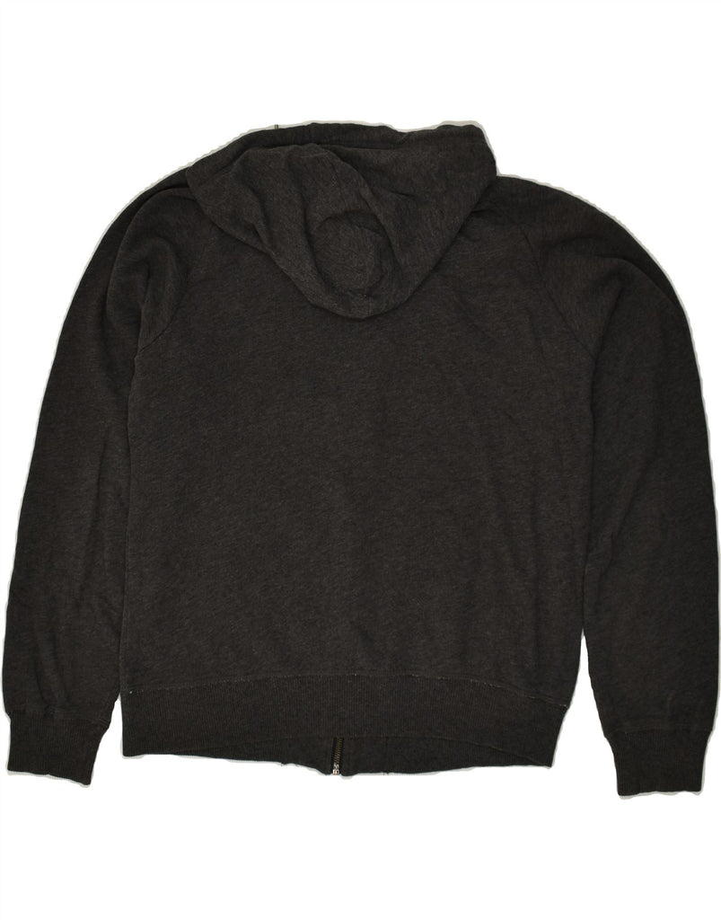 PENGUIN Mens Zip Hoodie Sweater Medium Grey | Vintage Penguin | Thrift | Second-Hand Penguin | Used Clothing | Messina Hembry 