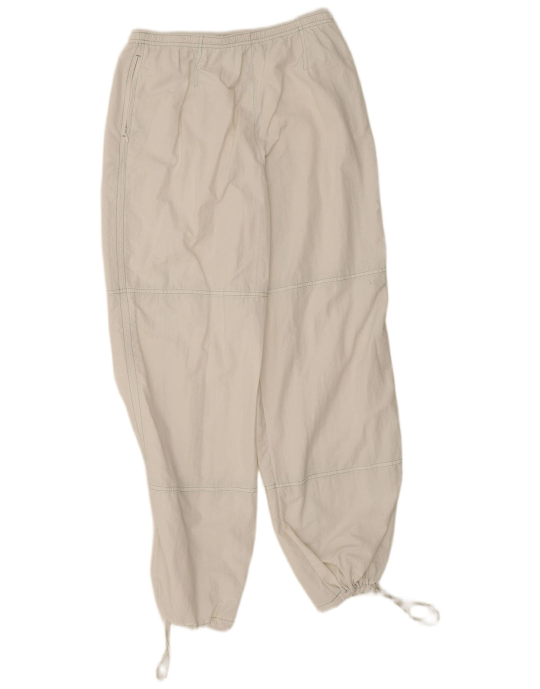 Zara Womens Joggers Casual Trousers Small W26 L28 White Polyamide