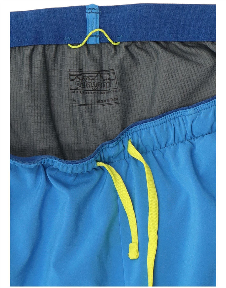 Patagonia Mens Sport Shorts Large Blue