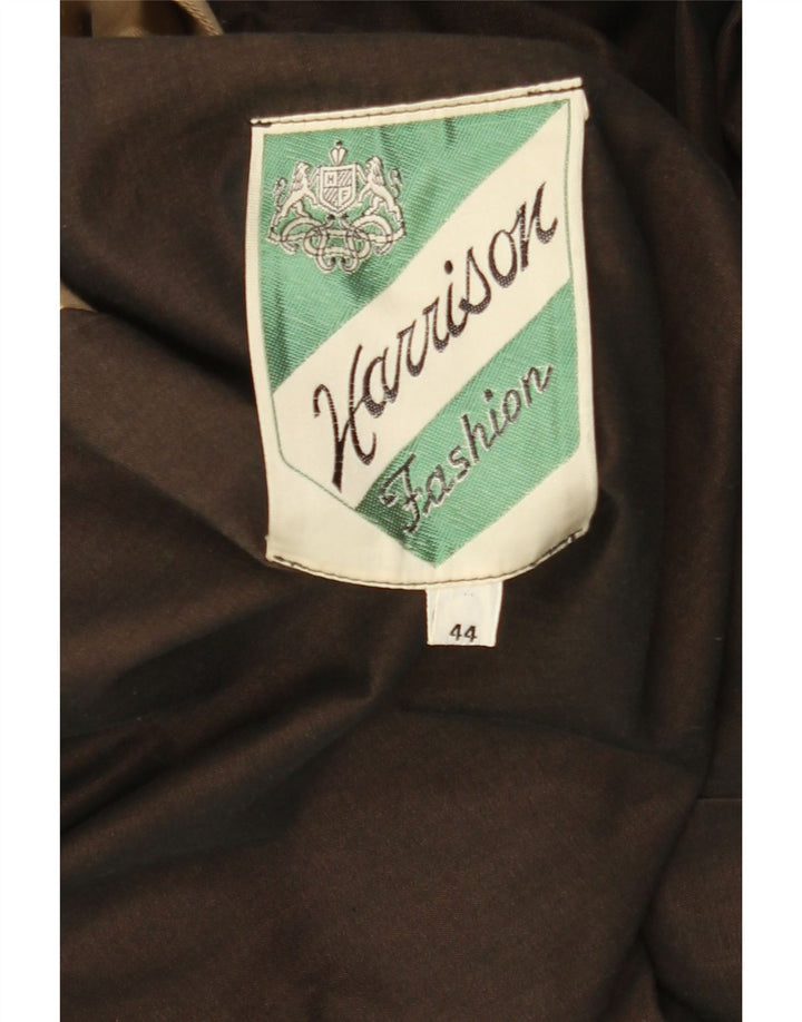Vintage Womens Trench Coat IT 44 Medium Beige