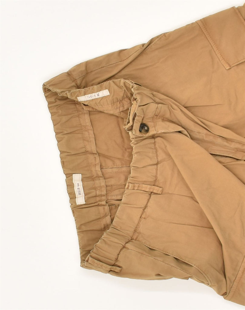 BRIGLIA Mens Cargo Shorts IT 52 XL W38 Brown Cotton | Vintage Briglia | Thrift | Second-Hand Briglia | Used Clothing | Messina Hembry 