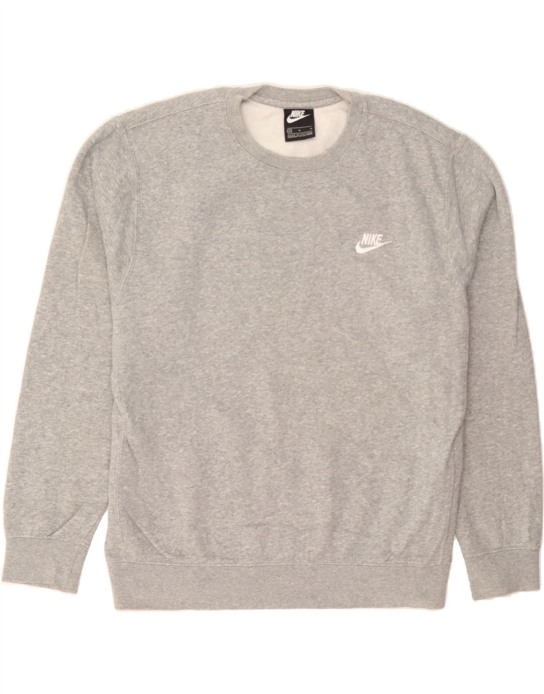 NIKE Mens Sweatshirt Jumper Medium Grey Cotton Vintage Nike and Second-Hand Nike from Messina Hembry 