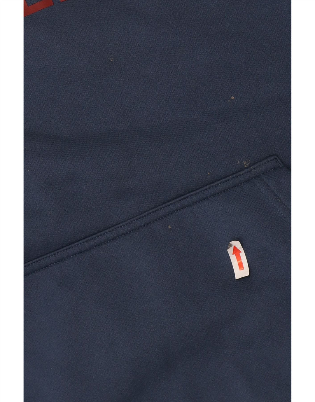 The North Face Mens Graphic Hoodie Jumper Medium Blue Polyester