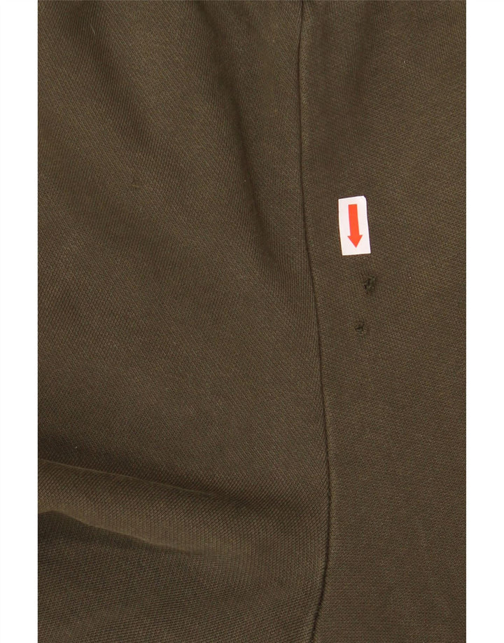 Puma Mens Tracksuit Trousers Joggers Medium Khaki Cotton