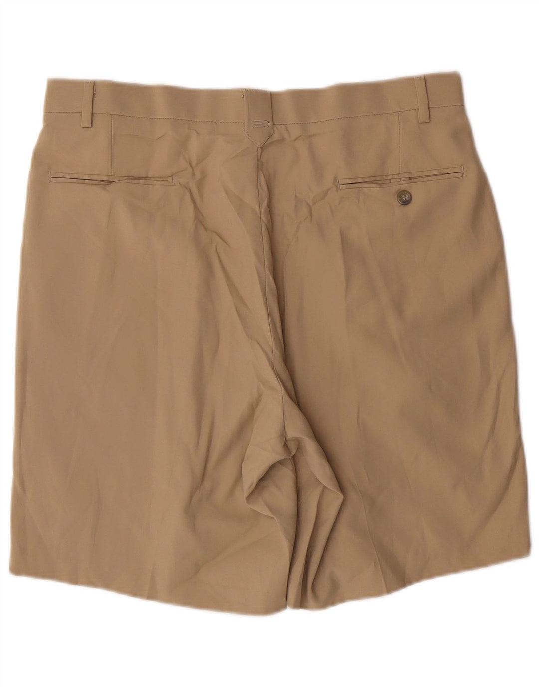 Dockers Mens Shorts W34 Large Beige Polyester