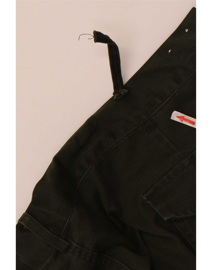 Dickies Mens Pegged Cargo Trousers W44 L31 Green Polyester