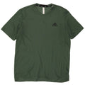 Adidas Mens Aeroready T-Shirt Top Medium Green Polyester