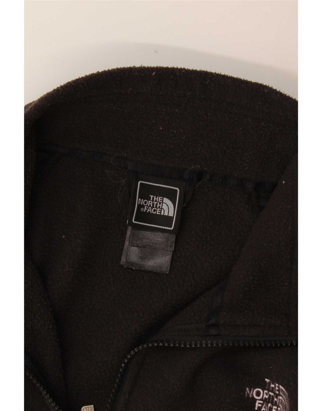 The North Face Womens Liner Fleece Jacket UK 14 Medium Black Polyester