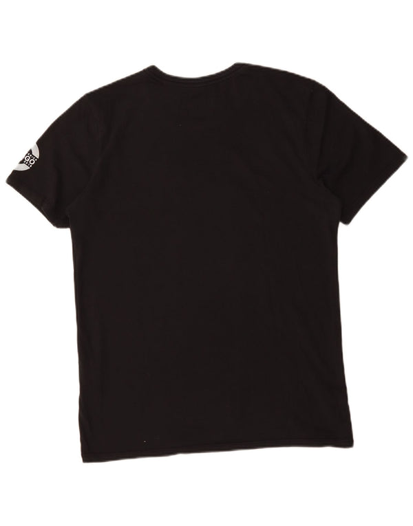 Nike Mens Dri Fit Graphic T-Shirt Top Small Black Cotton
