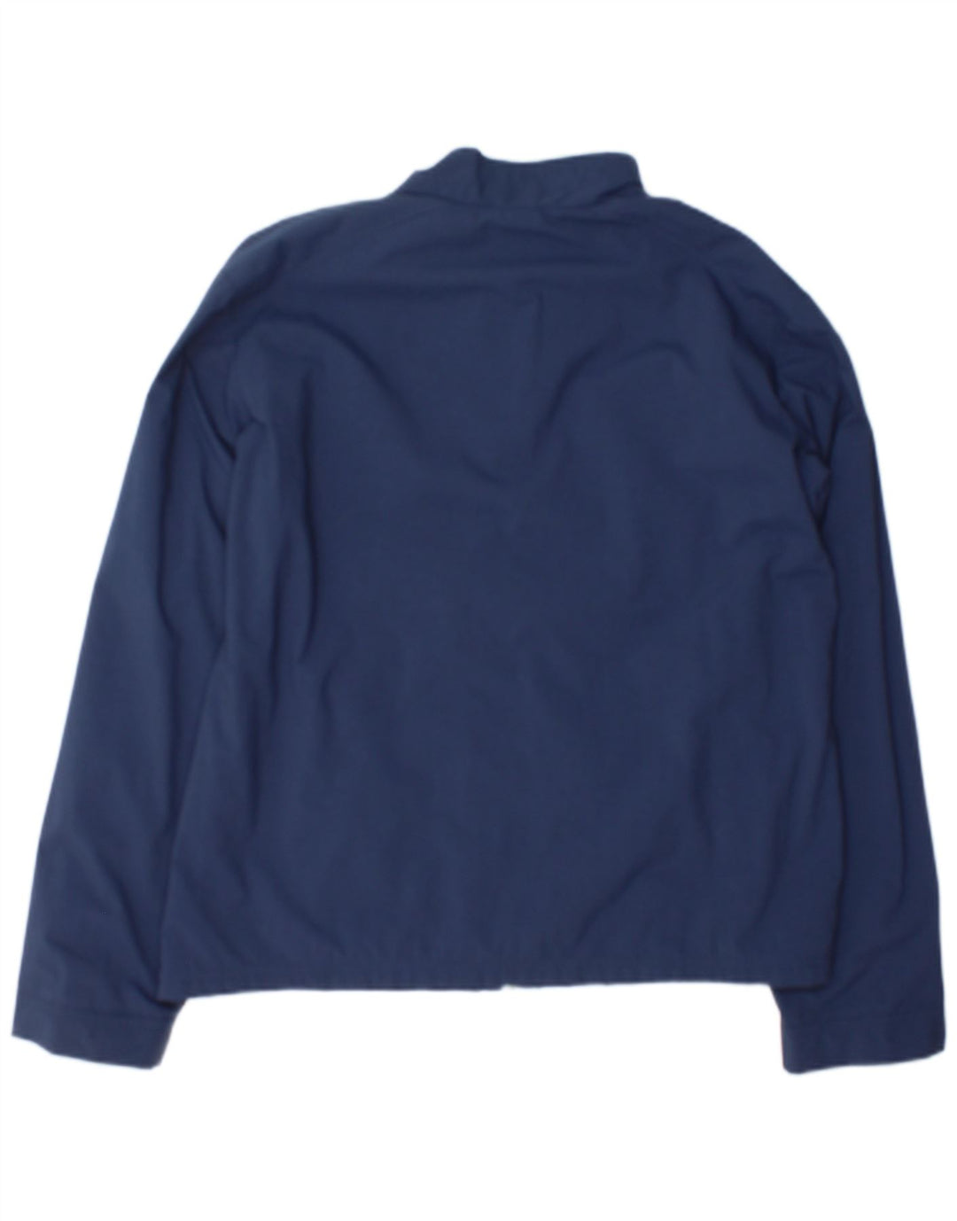Nike Womens Tracksuit Top Jacket UK 14/16 Large Navy Blue Nylon