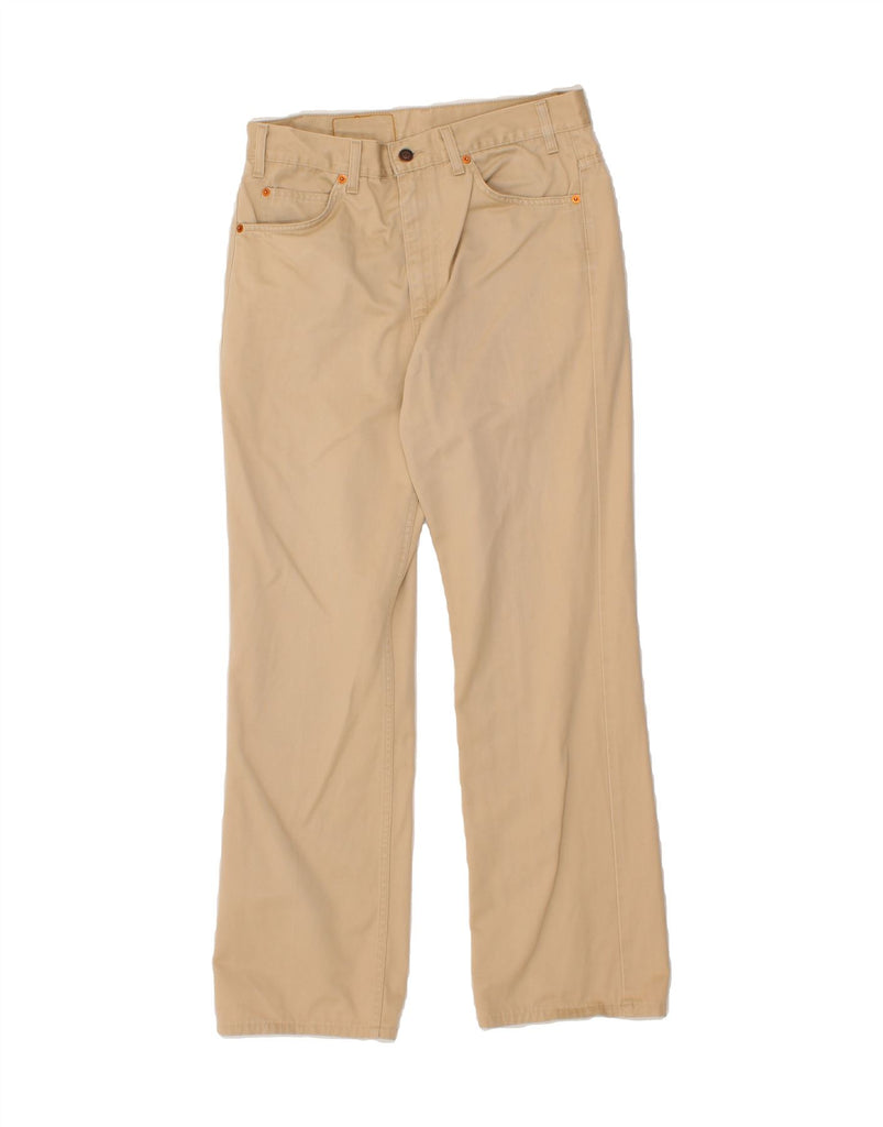 LEVI'S Mens 417 Straight Casual Trousers W34 L30 Beige Cotton Vintage Levi's and Second-Hand Levi's from Messina Hembry 