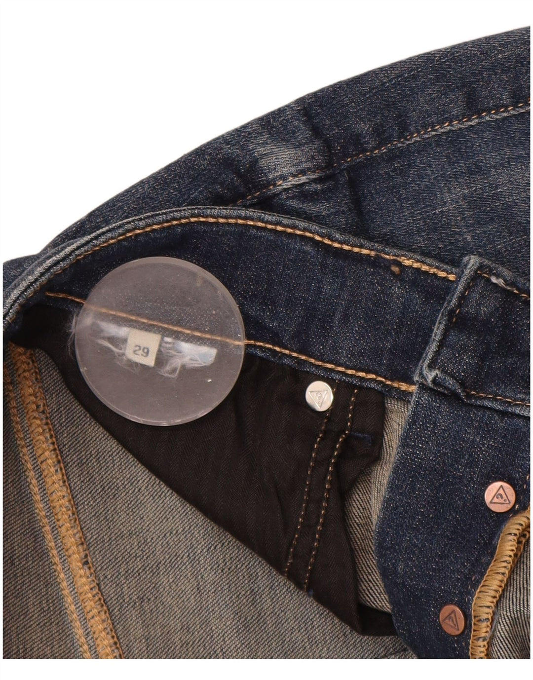 Guess Womens Denim Skirt W29 Medium Blue