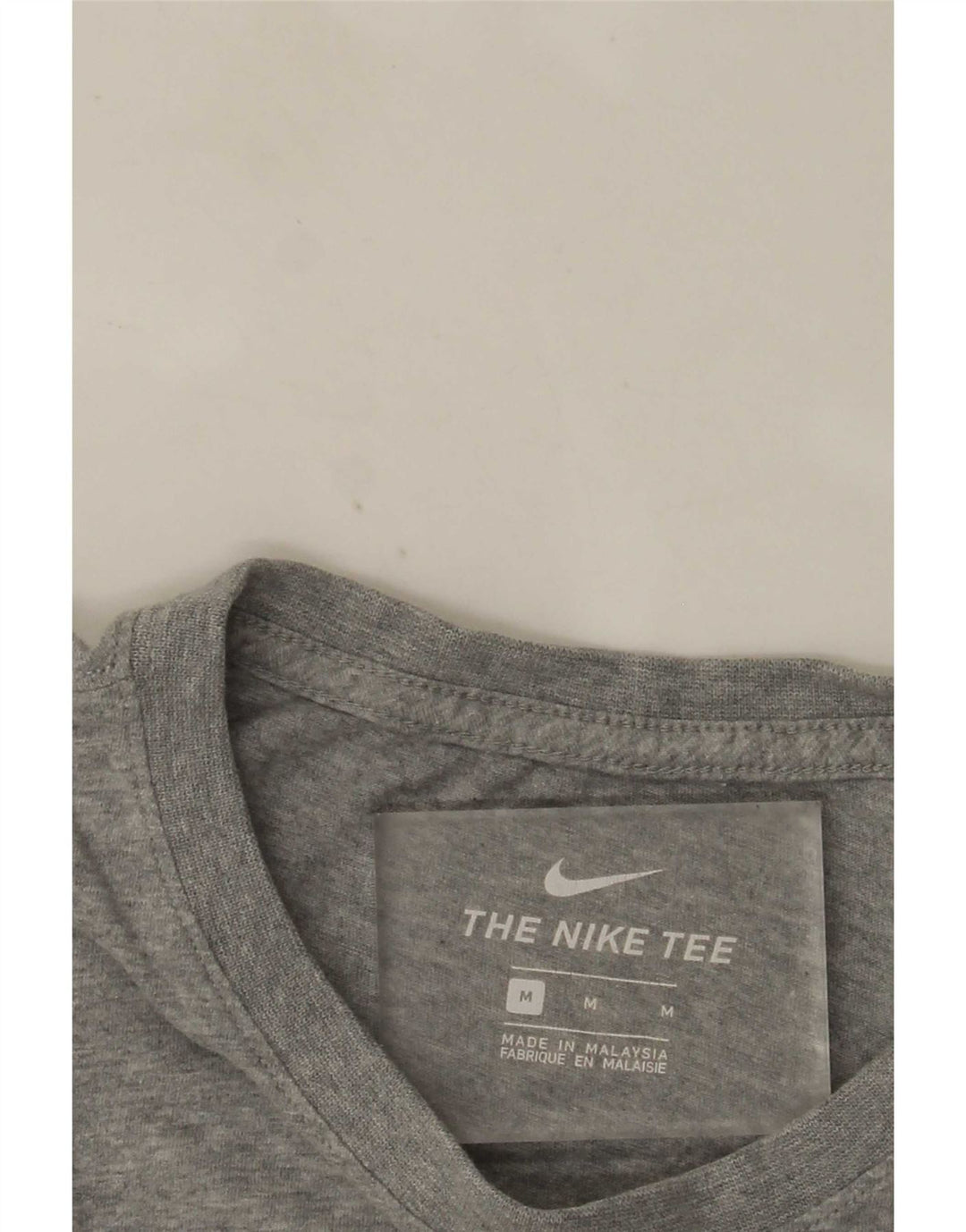 Nike Mens Graphic T-Shirt Top Medium Grey