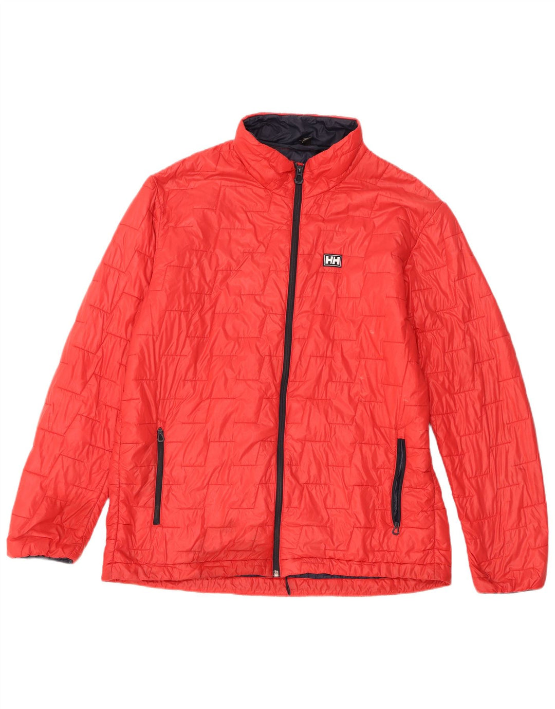 Helly Hansen Mens Padded Jacket UK 42 XL Red Polyamide