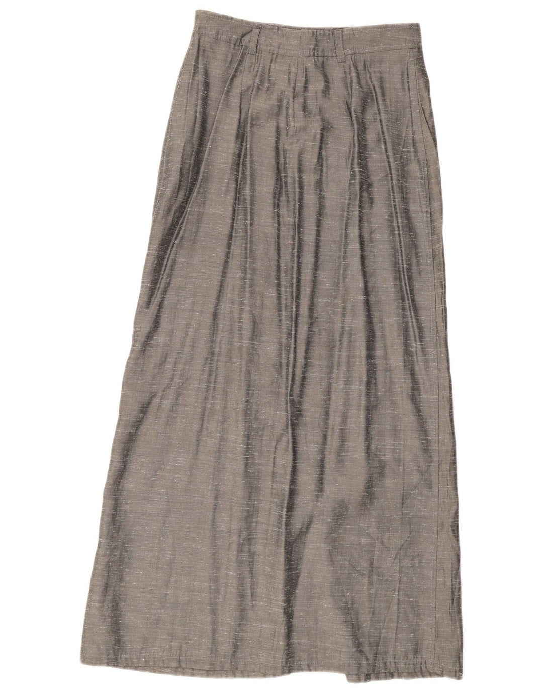 Vintage Womens Maxi Skirt W28 Medium Grey Flecked