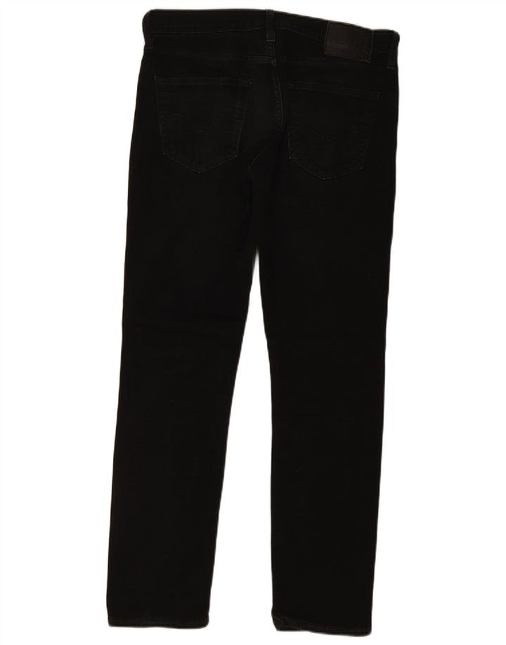 Levi's Mens 511 Slim Jeans W32 L32 Black Cotton