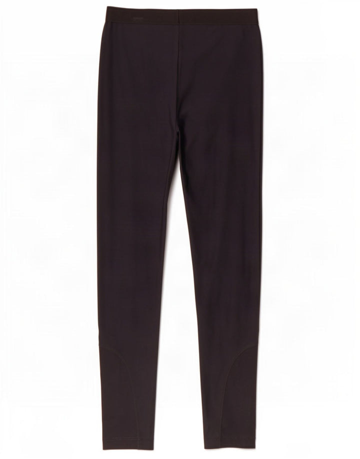 Zara Womens Trafaluc Leggings UK 12 Medium Black