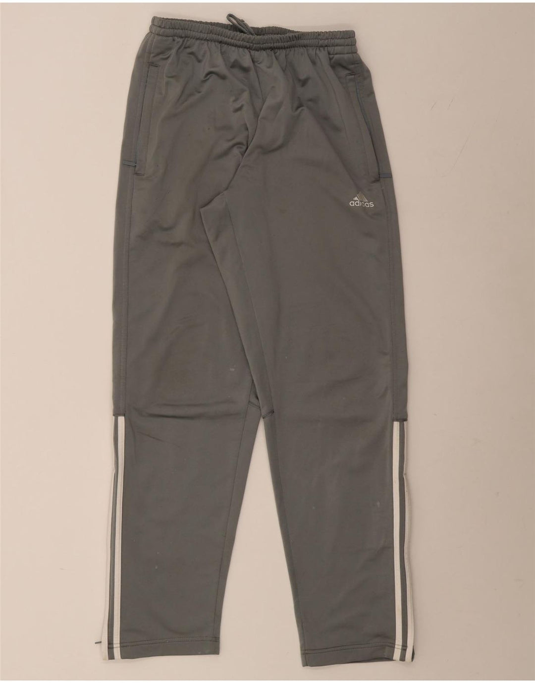 Adidas Mens Tracksuit Trousers UK 36/38 Small Grey