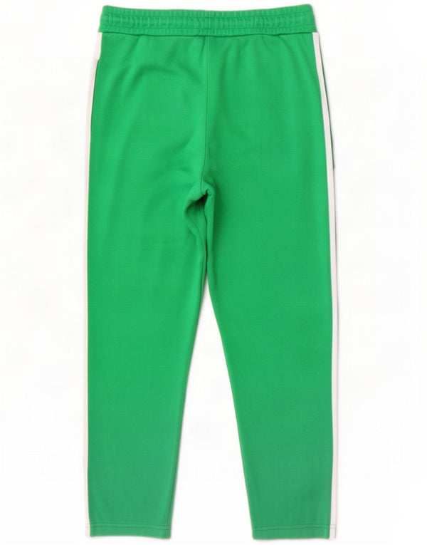Adidas Mens Tracksuit Trousers Medium Green Cotton
