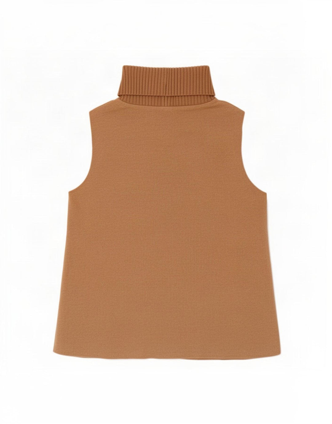 Zara Womens Vest Top UK 12 Medium Beige Cotton