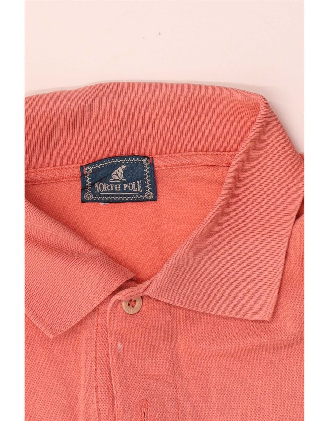 North Pole Mens Polo Shirt Medium Pink