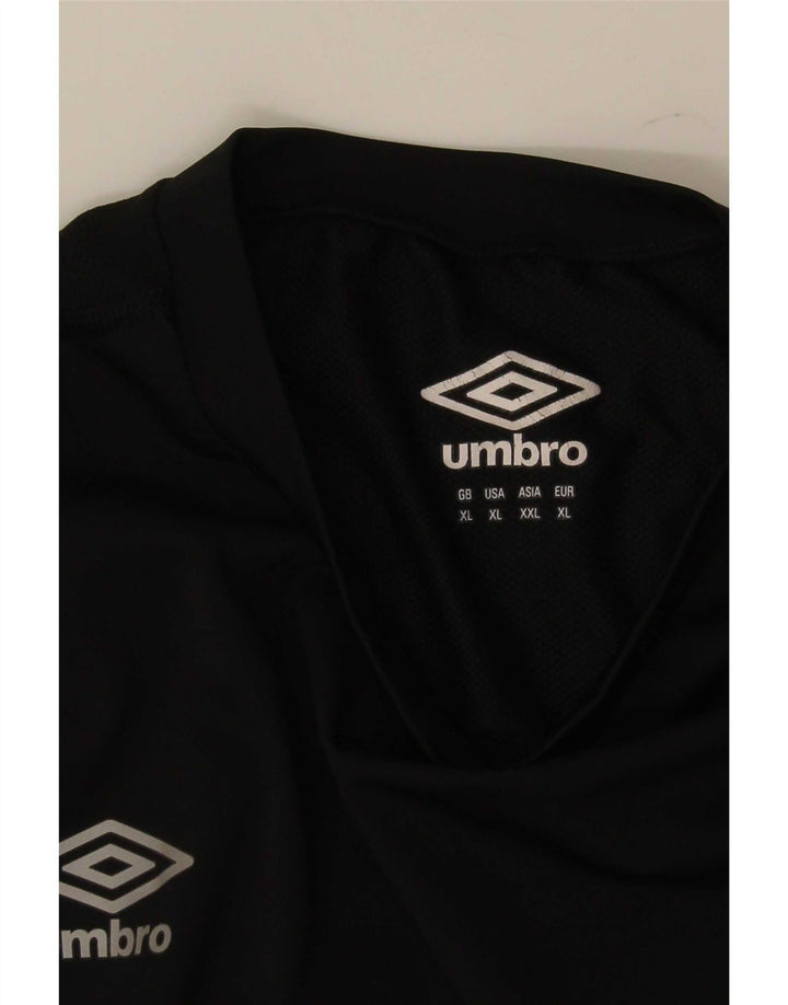 Umbro Mens T-Shirt Top XL Black