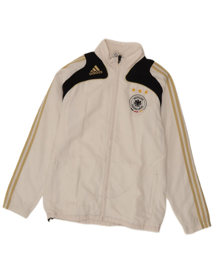 Adidas Mens Tracksuit Top Jacket UK 38/40 Medium White