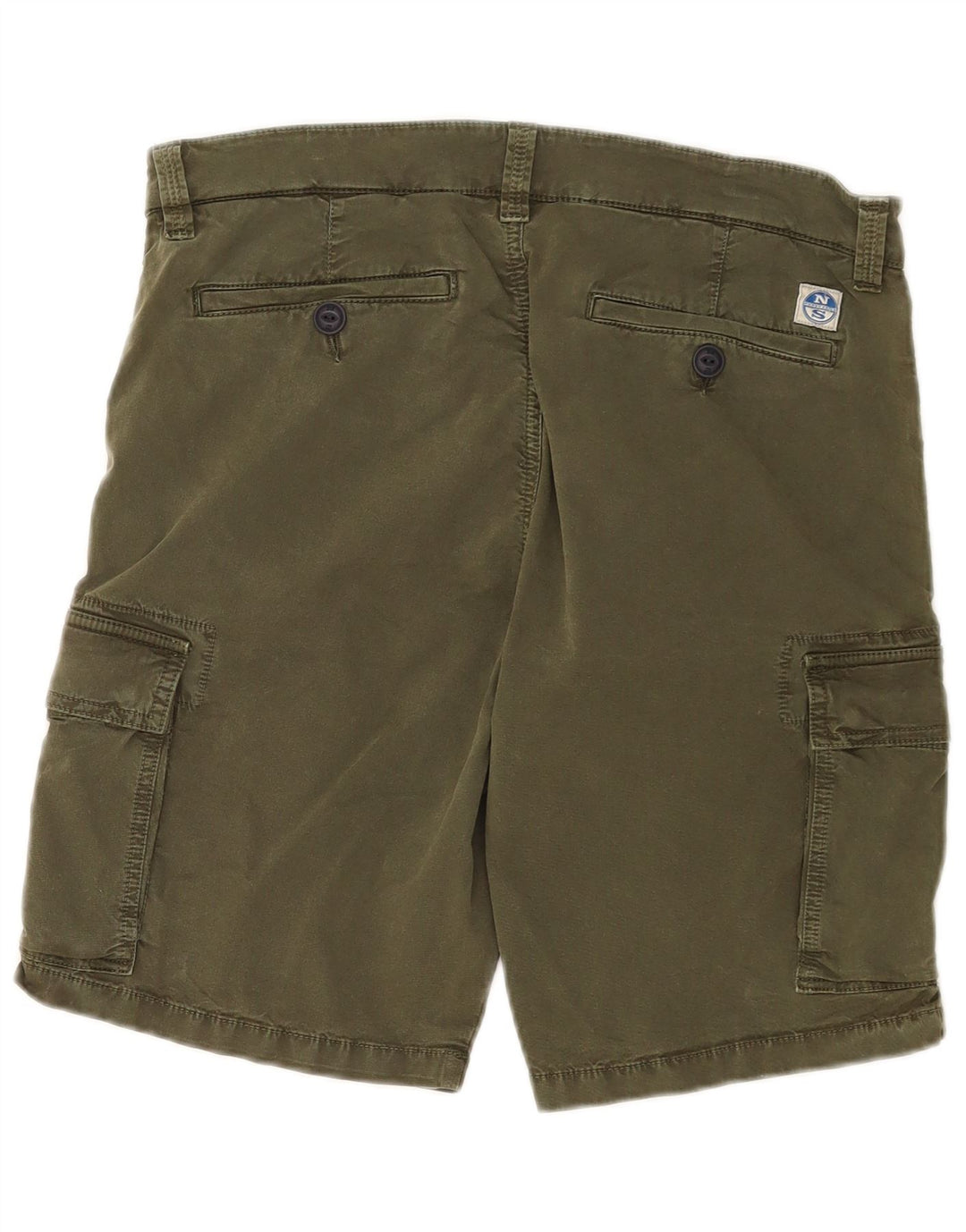 North Sails Mens Cargo Shorts W32 Mrdium Khaki