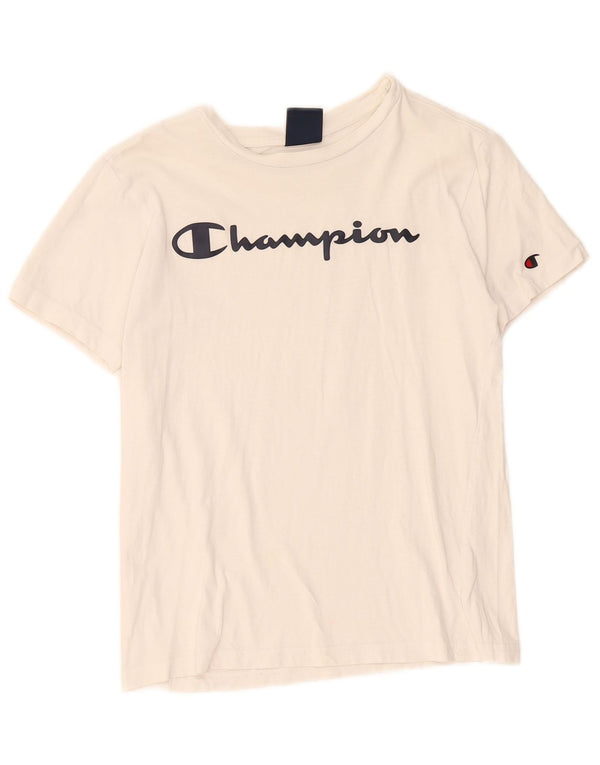 Champion Boys Graphic T-Shirt Top 11-12 Years Large White