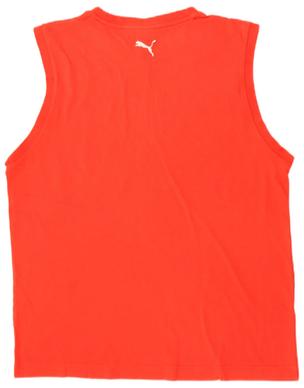 Puma Mens Graphic Vest Top XL Red