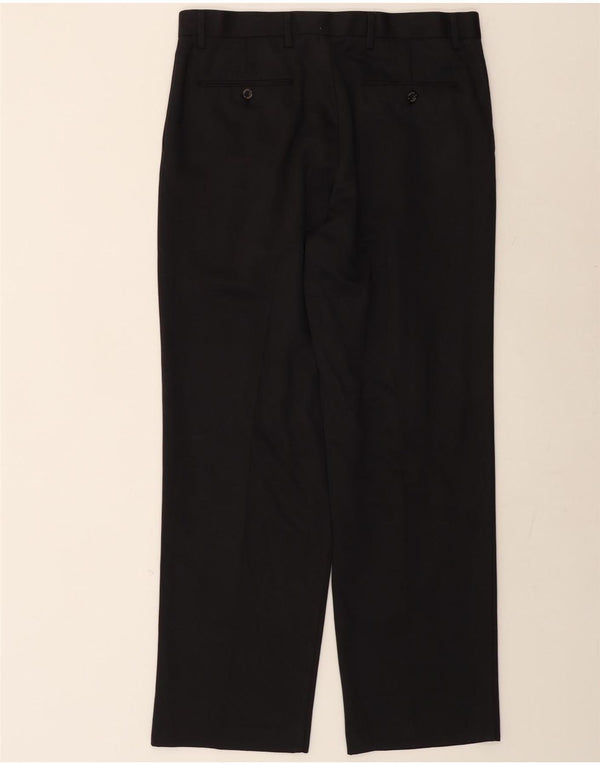 Dockers Mens Pegged Chino Trousers W34 L32 Black Cotton