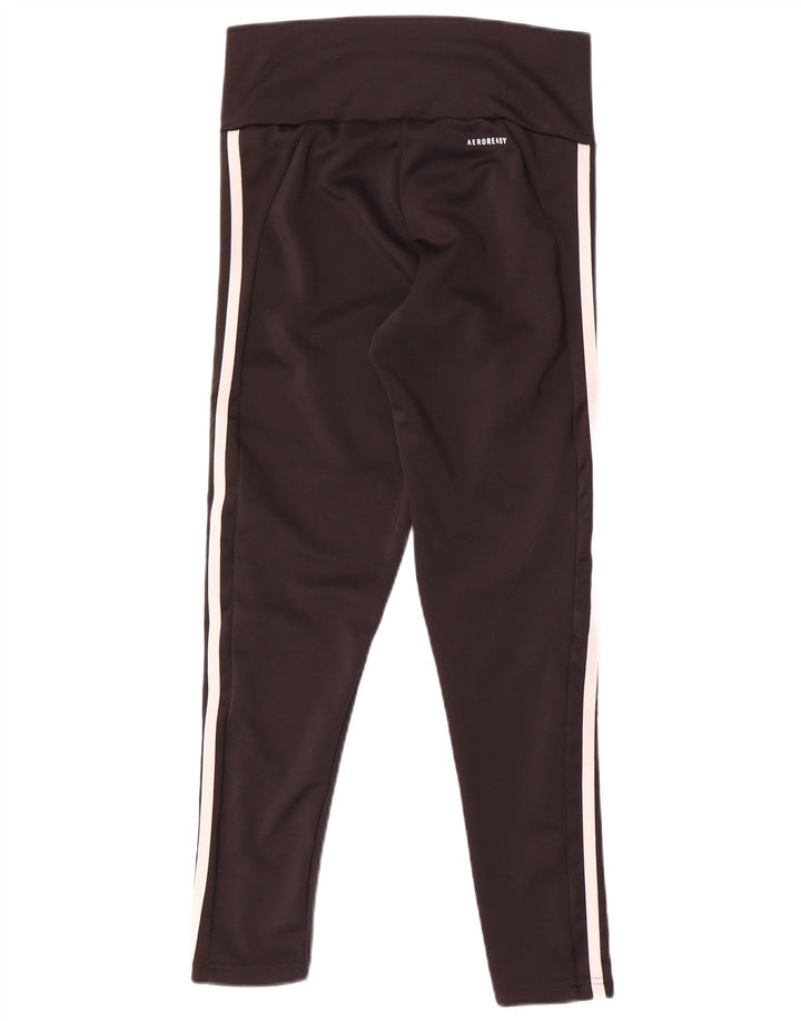 Adidas Womens Aeroready Leggings UK 8/10 Small  Black Polyester