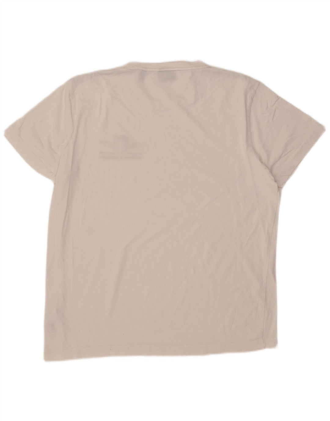 Gant Mens Graphic T-Shirt Top XL White Cotton
