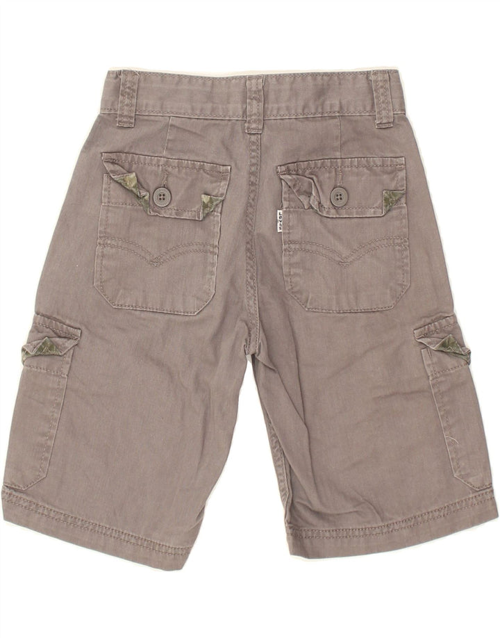 LEVI'S Boys Cargo Shorts 7-8 Years W22 Grey Cotton | Vintage Levi's | Thrift | Second-Hand Levi's | Used Clothing | Messina Hembry 