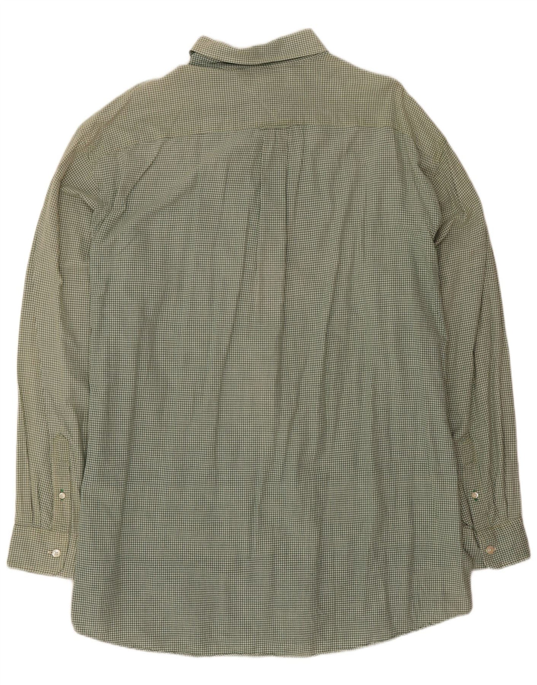 Tommy Hilfiger Mens Flannel Shirt XL Green Gingham