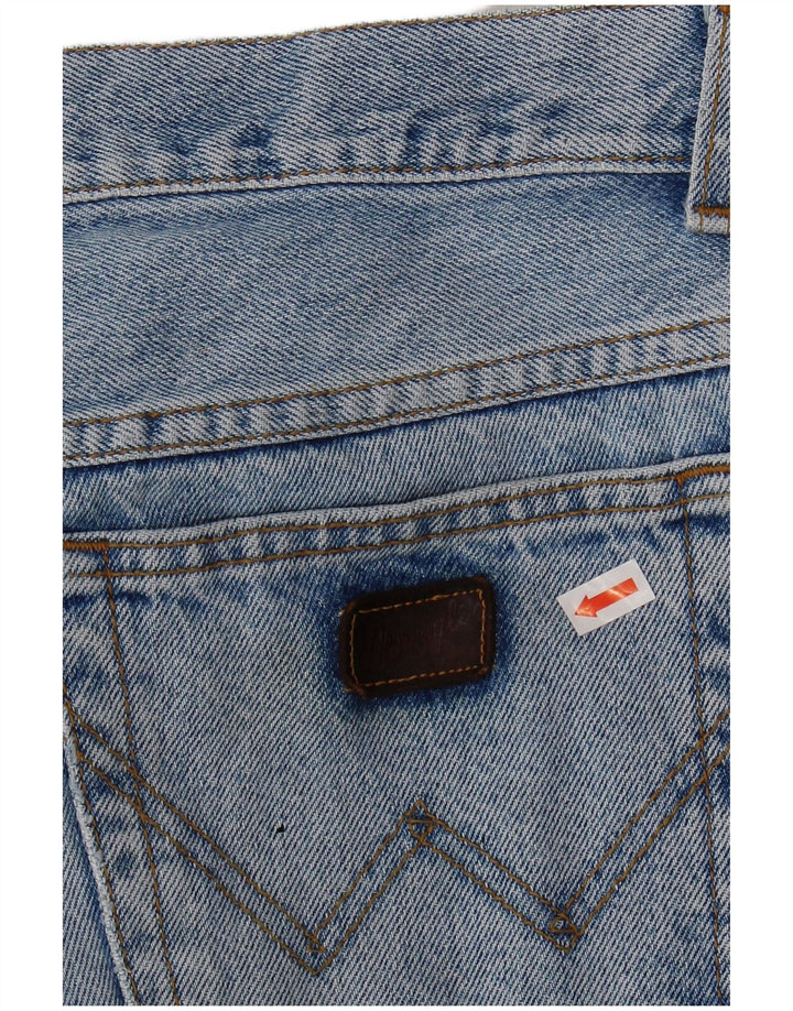 WRANGLER Mens Straight Jeans W28 L31 Blue Cotton