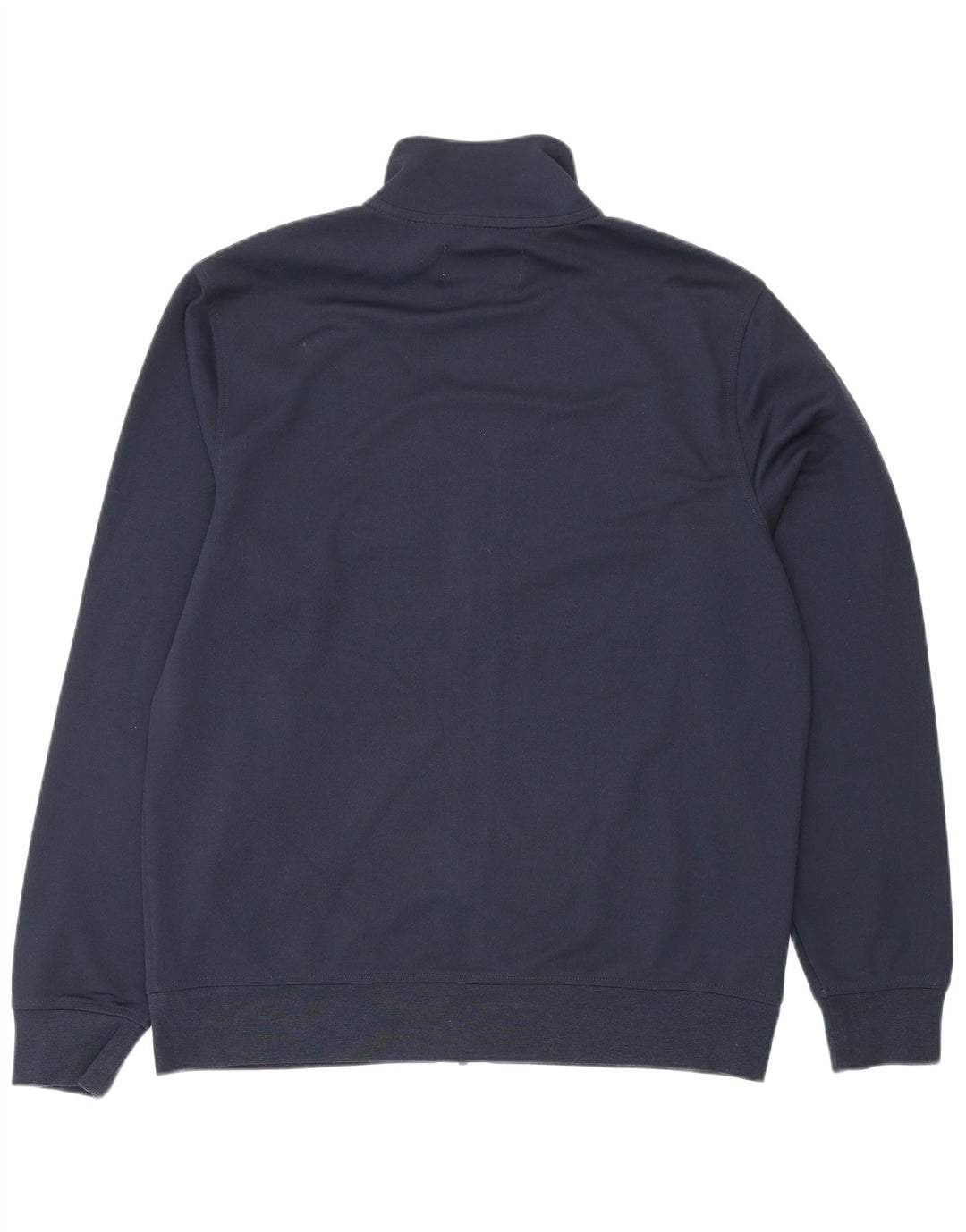 Penguin Mens Tracksuit Top Jacket Medium Navy Blue Colourblock Sports