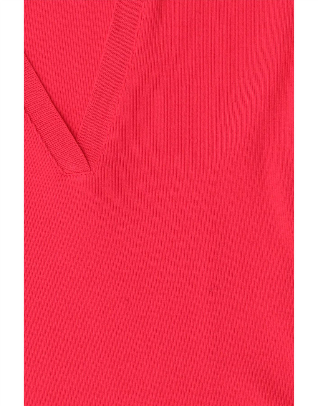 Zara Womens Bodycon Dress UK 8 Small Red Cotton