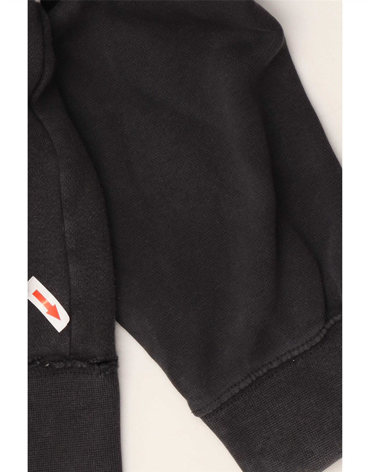 Nike Mens Graphic Sweatshirt Jumper Medium Black Colourblock Cotton