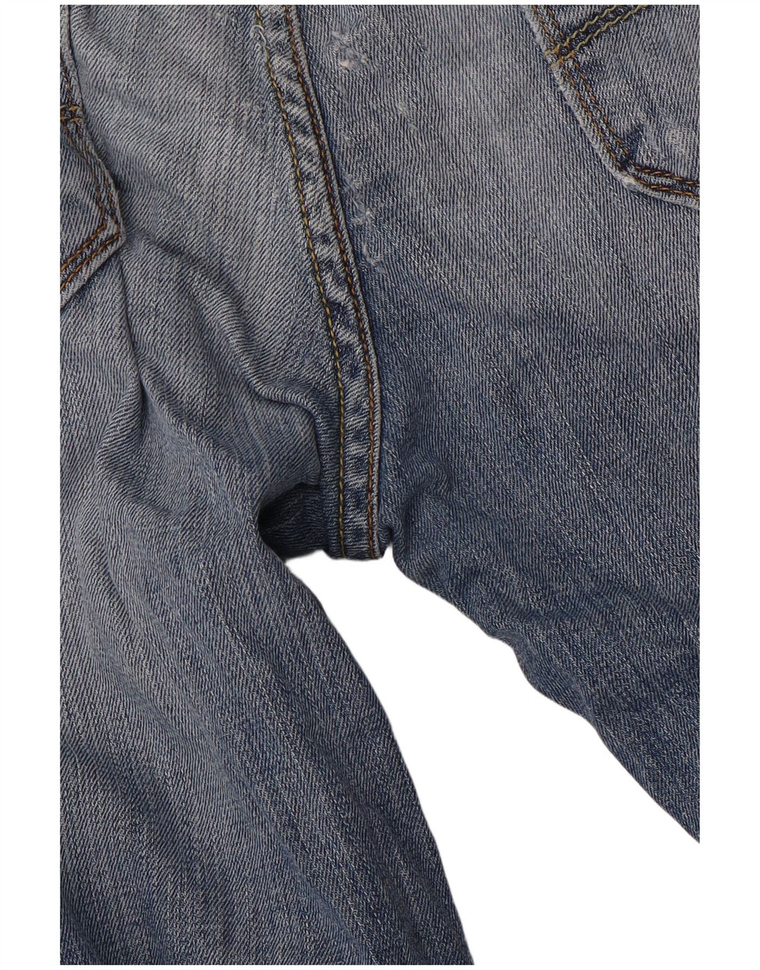 LEVI'S Mens 519 Slim Jeans W34 L34  Blue Cotton