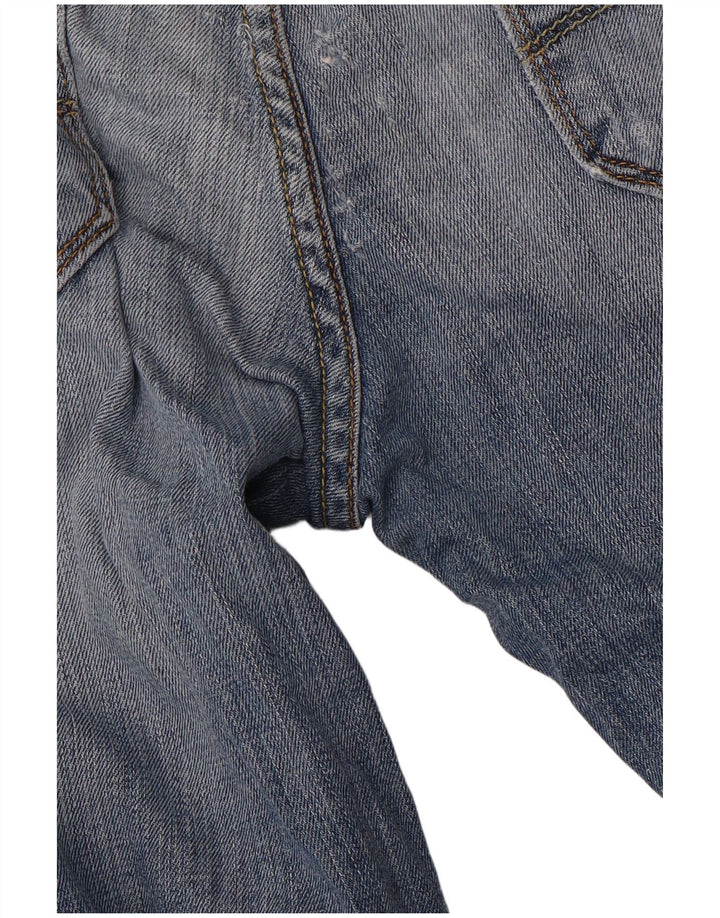 LEVI'S Mens 519 Slim Jeans W34 L34  Blue Cotton