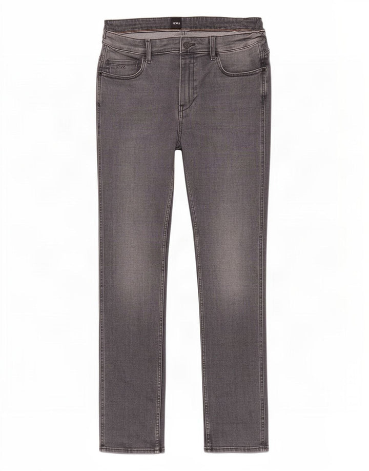 Hugo Boss Womens Slim Jeans W32 L30 Grey Cotton