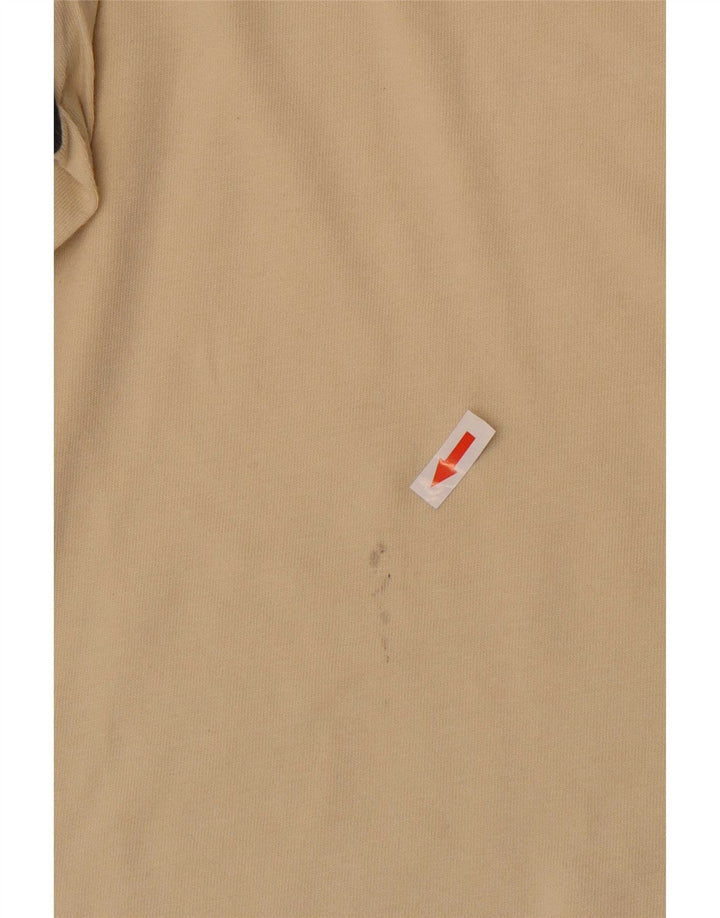 Champion Mens T-Shirt Top Small Off White Colourblock