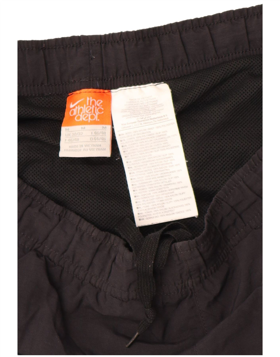 Nike Mens Sport Shorts Medium  Black Colourblock Nylon