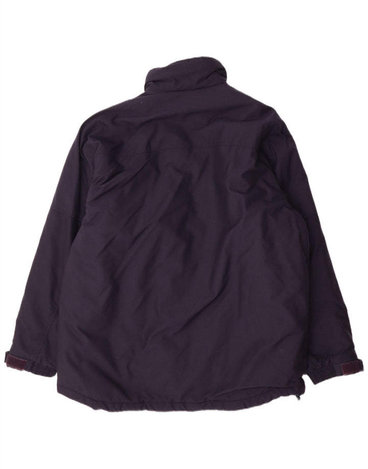 Reebok Mens Padded Jacket UK 40 Large Navy Blue Nylon