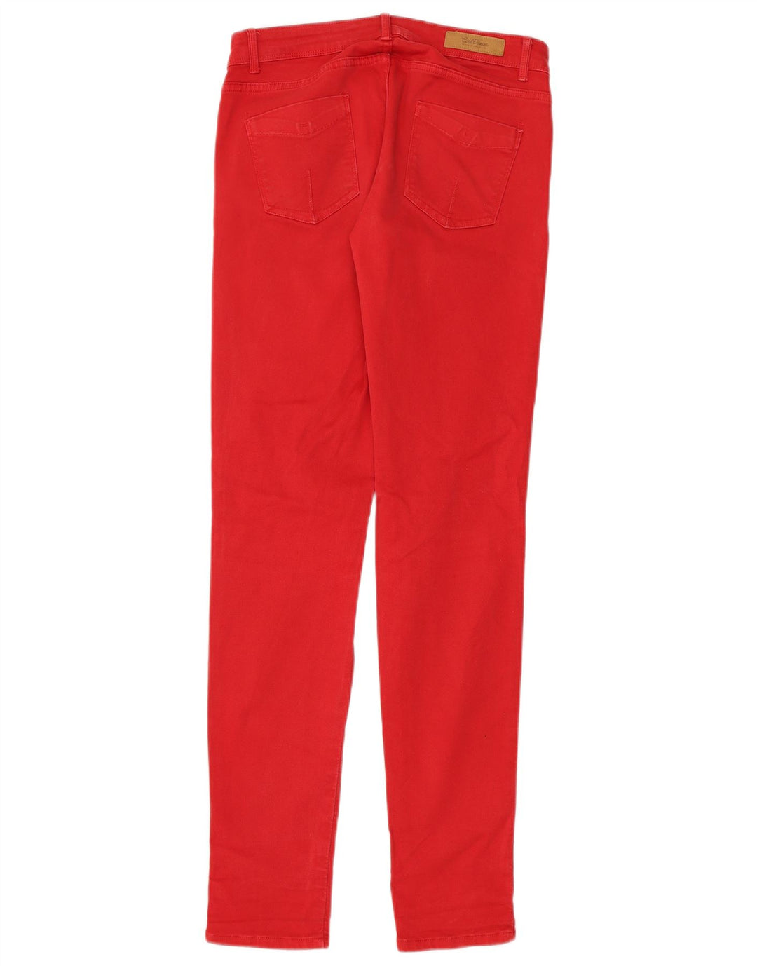 Zara Womens Skinny Jeans EU 38 Small W28 L32 Red