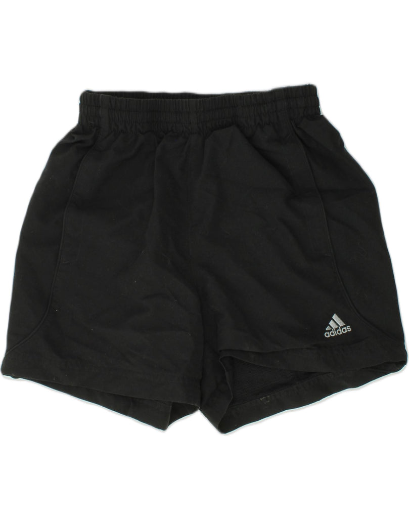 ADIDAS Boys Clima 365 Sport Shorts 11-12 Years Black Polyester | Vintage Adidas | Thrift | Second-Hand Adidas | Used Clothing | Messina Hembry 