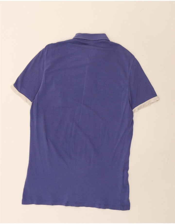 Trussardi Jeans Mens Polo Shirt Large Purple