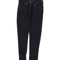 ARMANI Womens Slim Jeans W26 L27 Navy Blue Cotton Vintage Armani and Second-Hand Armani from Messina Hembry 